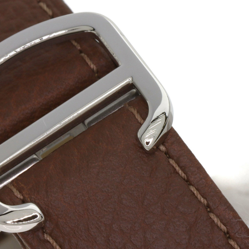 卡地亞 Tank Solo LM WSTA0028 男士精鋼及皮革腕錶-19