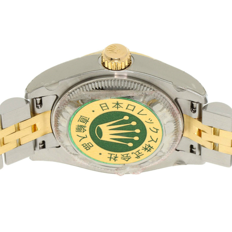 勞力士 179173G Datejust 10P 鑲鑽精鋼腕錶（18K黃金）女士款-6