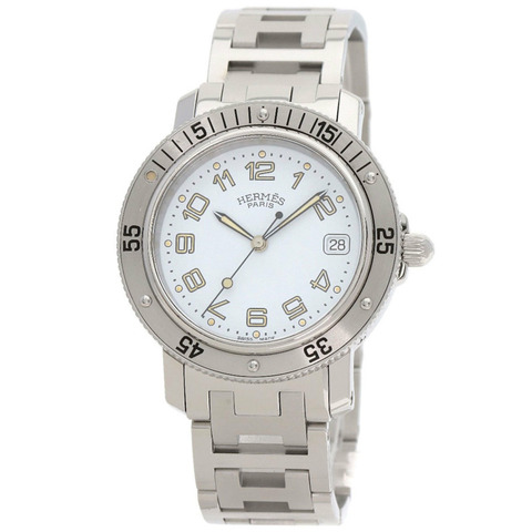 愛馬仕 CL7.710 Clipper 潛水錶，不鏽鋼材質，男款