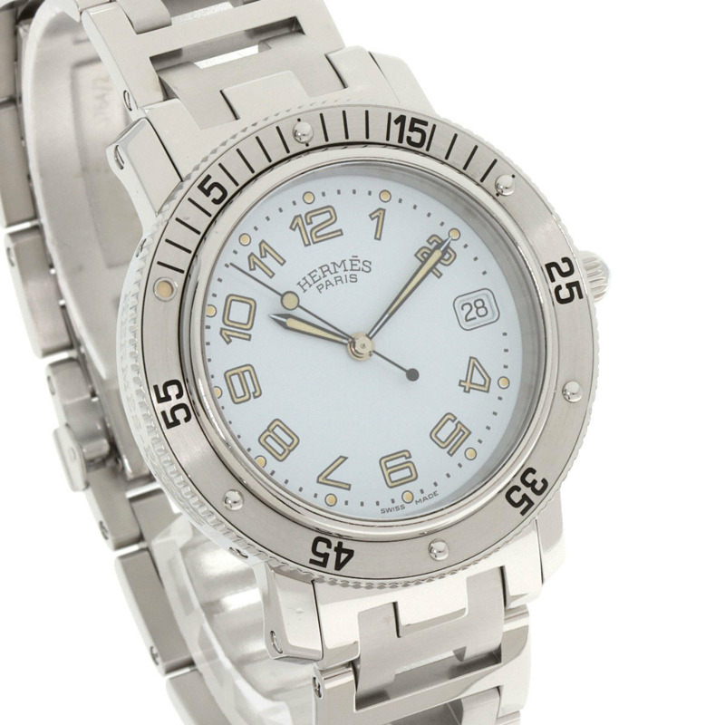 愛馬仕 CL7.710 Clipper 潛水錶，不鏽鋼材質，男款-3