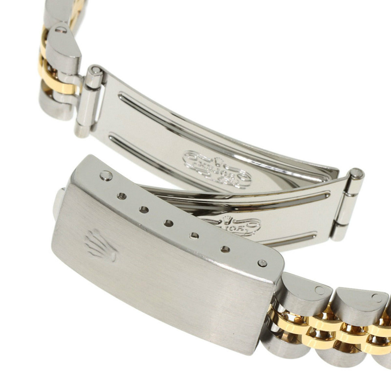 勞力士 79173G Datejust 10P 鑲鑽腕錶，不鏽鋼 SSx18KYG，18KYG，女款-7