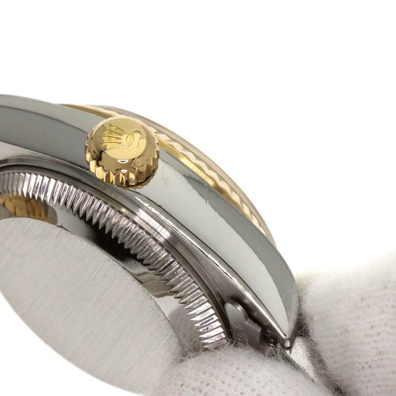 勞力士 79173G Datejust 10P 鑲鑽腕錶，不鏽鋼 SSx18KYG，18KYG，女款-10