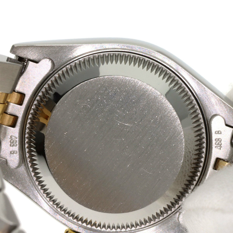 勞力士 79173G Datejust 10P 鑲鑽腕錶，不鏽鋼 SSx18KYG，18KYG，女款-18