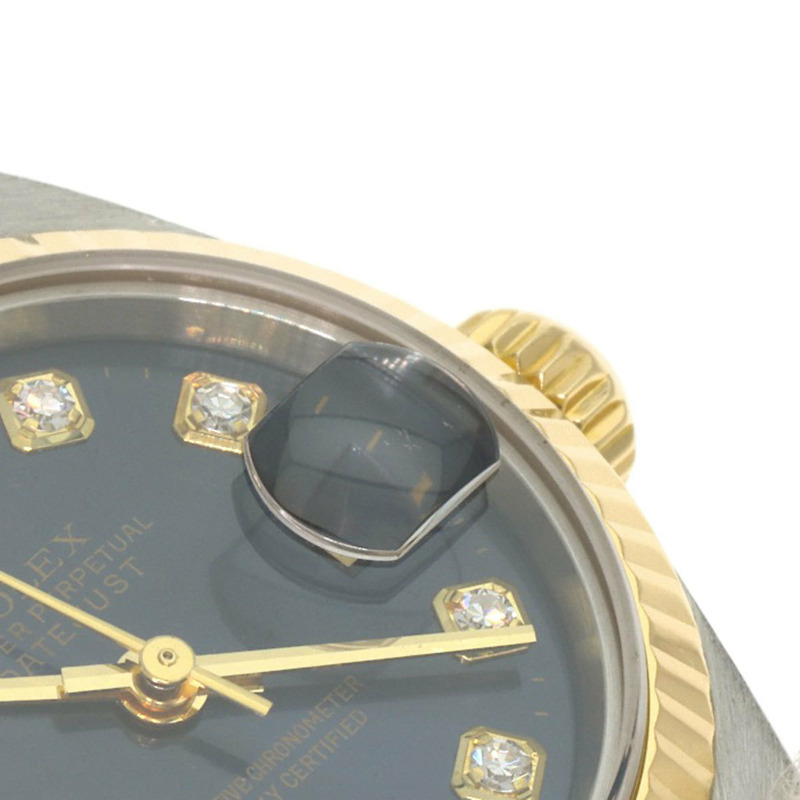 勞力士 79173G Datejust 10P 鑲鑽腕錶，不鏽鋼 SSx18KYG，18KYG，女款-19