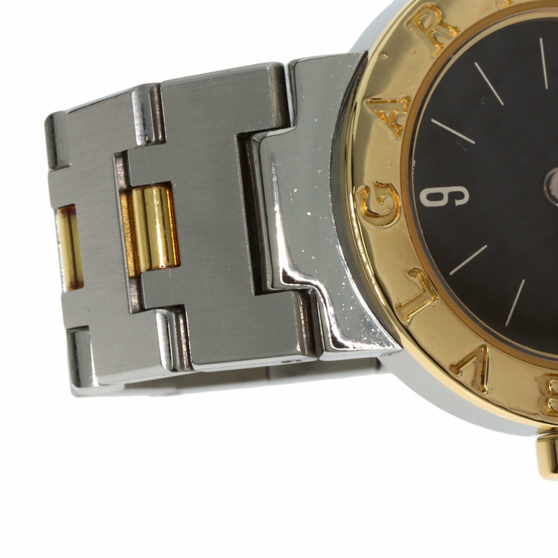 寶格麗 BB23SGD 女士精鋼腕錶，18K黃金材質-15