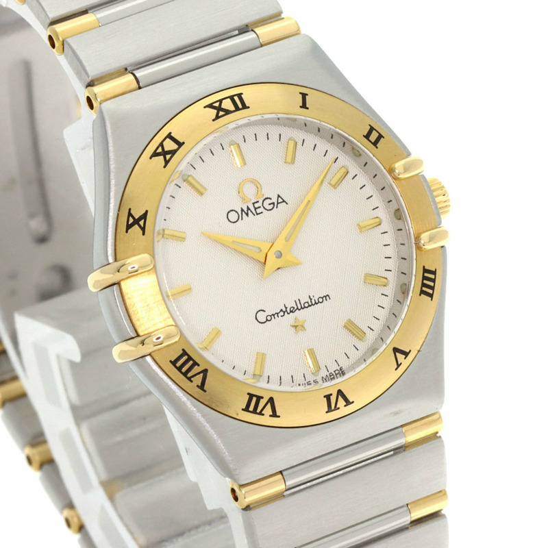 歐米茄 1372.30 星座系列腕錶，不鏽鋼材質，SSx18KYG，女款-3