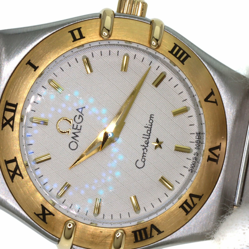 歐米茄 1372.30 星座系列腕錶，不鏽鋼材質，SSx18KYG，女款-19