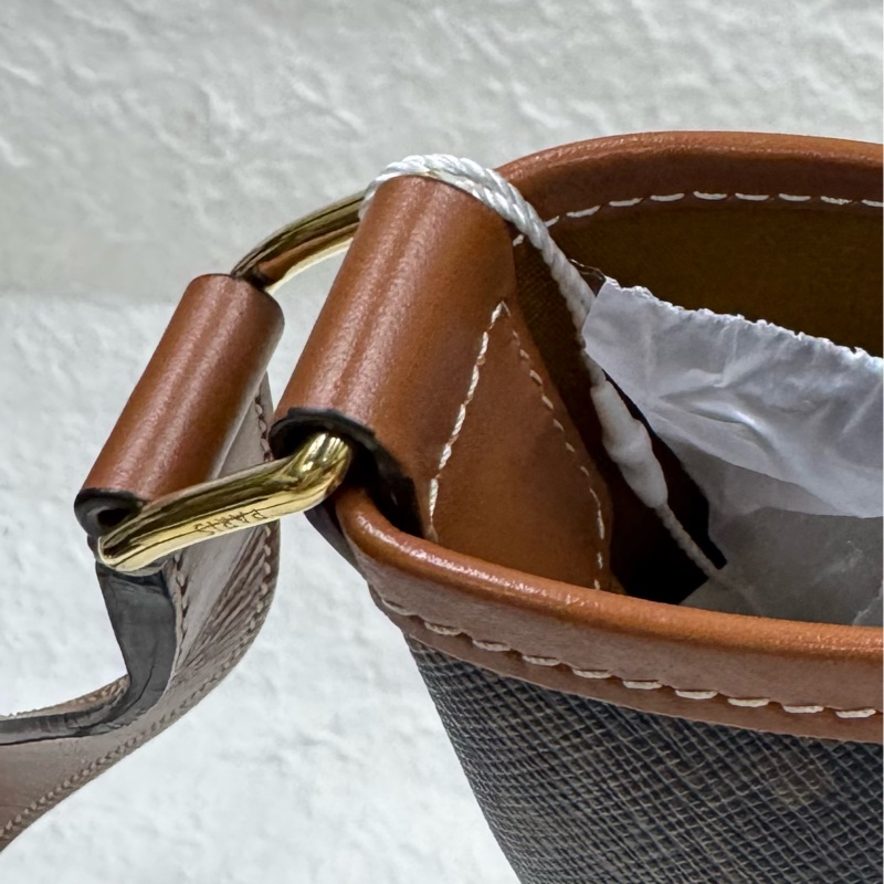 Celine 凱旋門老花經典水桶單小號肩包-17