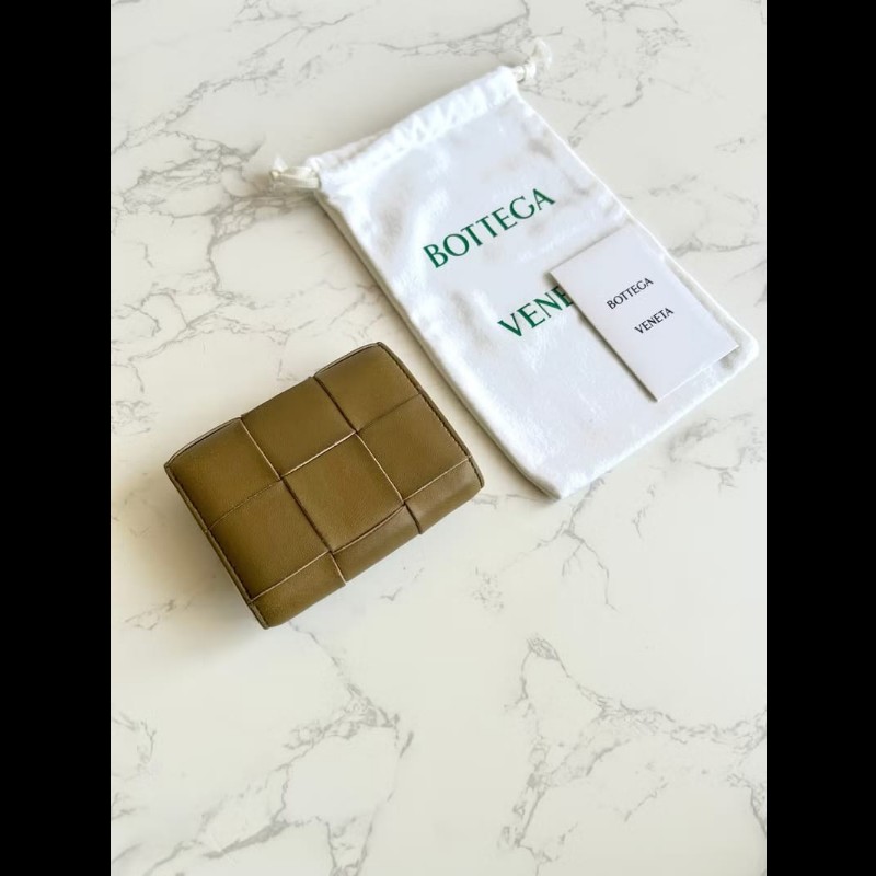 【LA LUNE】Bottega Veneta BV Cassette 短夾 皮夾 錢包 中夾 古董包 二手包-2