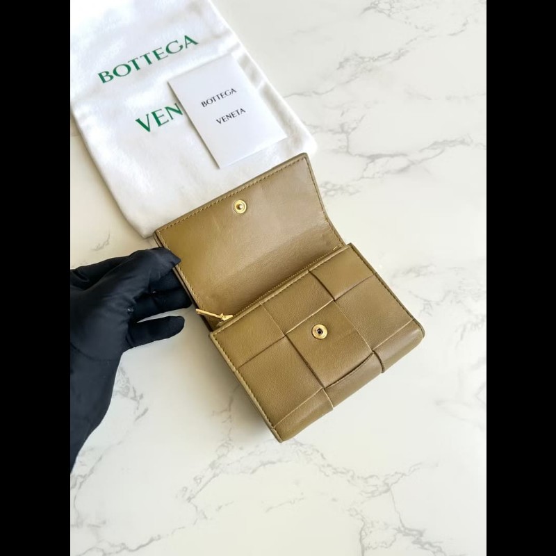 【LA LUNE】Bottega Veneta BV Cassette 短夾 皮夾 錢包 中夾 古董包 二手包-3