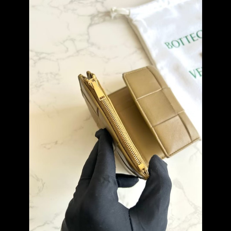 【LA LUNE】Bottega Veneta BV Cassette 短夾 皮夾 錢包 中夾 古董包 二手包-7