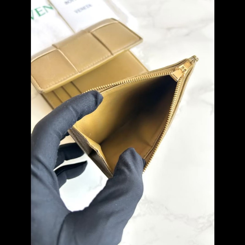 【LA LUNE】Bottega Veneta BV Cassette 短夾 皮夾 錢包 中夾 古董包 二手包-8