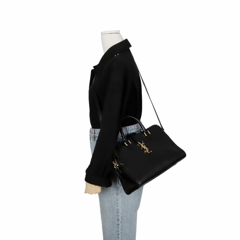 SAINT LAURENT Cabas 小號手提單肩包 472469-14