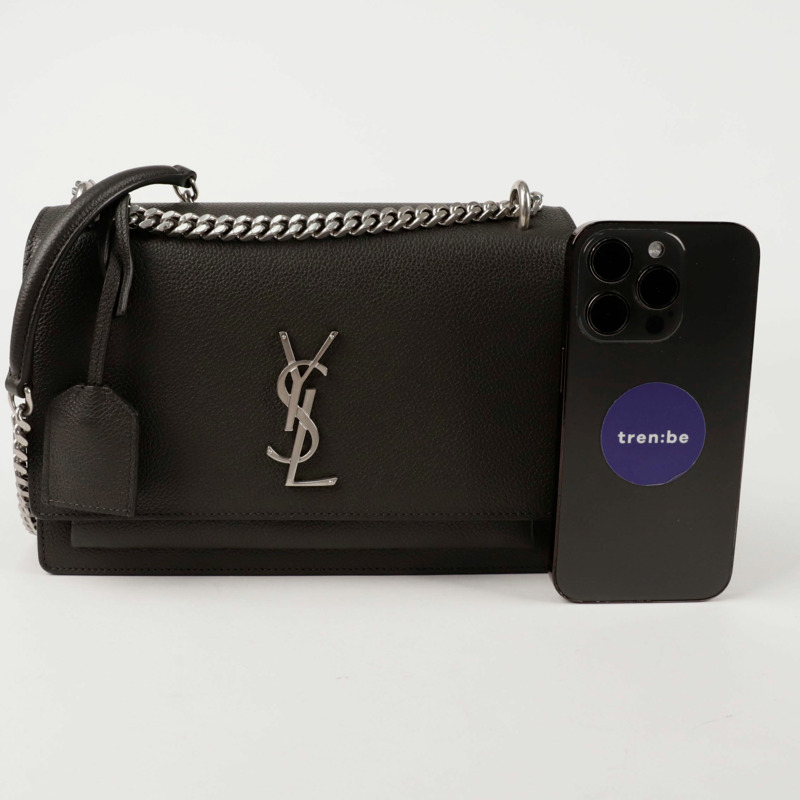 SAINT LAURENT 442906 日落中號鏈條單肩斜背包-7