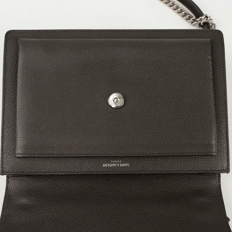 SAINT LAURENT 442906 日落中號鏈條單肩斜背包-8