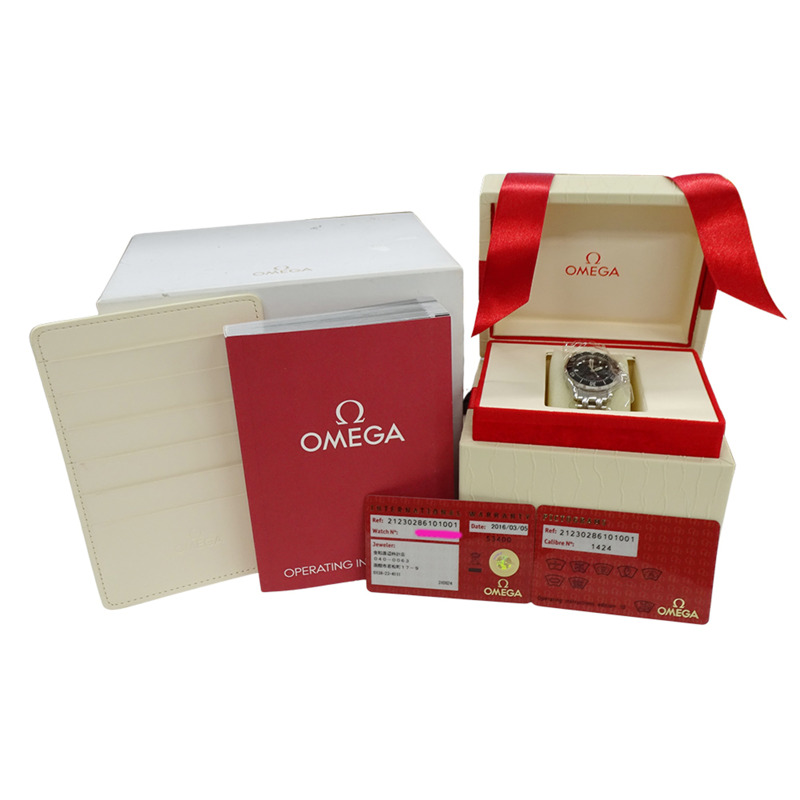 歐米茄海馬系列潛水錶 213.30.28.61.01.001 女士專業300公尺潛水錶，附日期顯示，石英機芯，不鏽鋼錶殼，銀/黑色，拋光處理-7