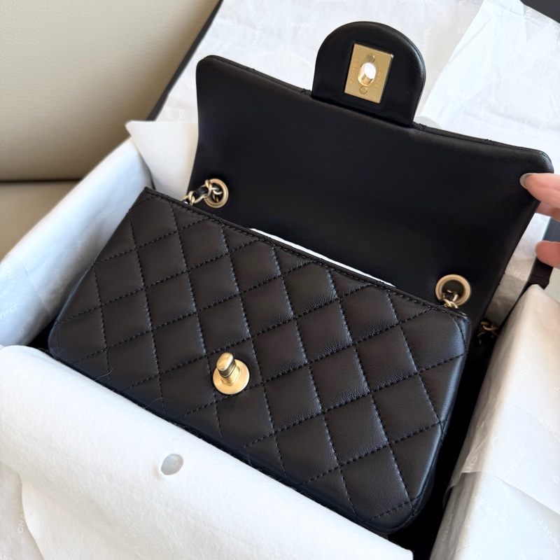 「M.Y精品」「全新」小香 23K金球20 coco20 大mini 金釦 cf20送禮🉑 台灣購證發票正本-15