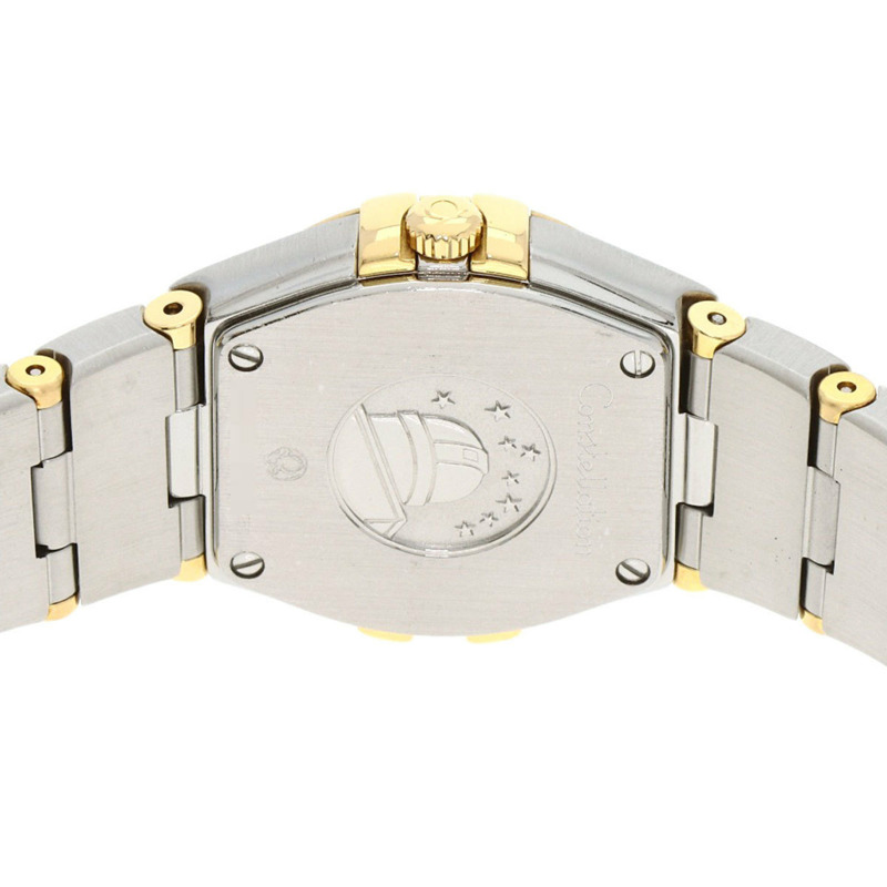 歐米茄 123.20.24.60.55.002 星座系列 12P 鑲鑽腕錶，不鏽鋼材質，SSx18K黃金，女款-6