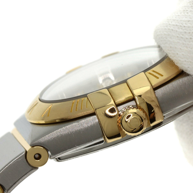 歐米茄 123.20.24.60.55.002 星座系列 12P 鑲鑽腕錶，不鏽鋼材質，SSx18K黃金，女款-10