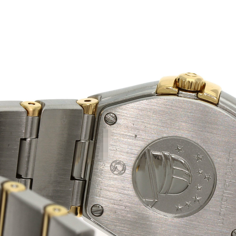 歐米茄 123.20.24.60.55.002 星座系列 12P 鑲鑽腕錶，不鏽鋼材質，SSx18K黃金，女款-21