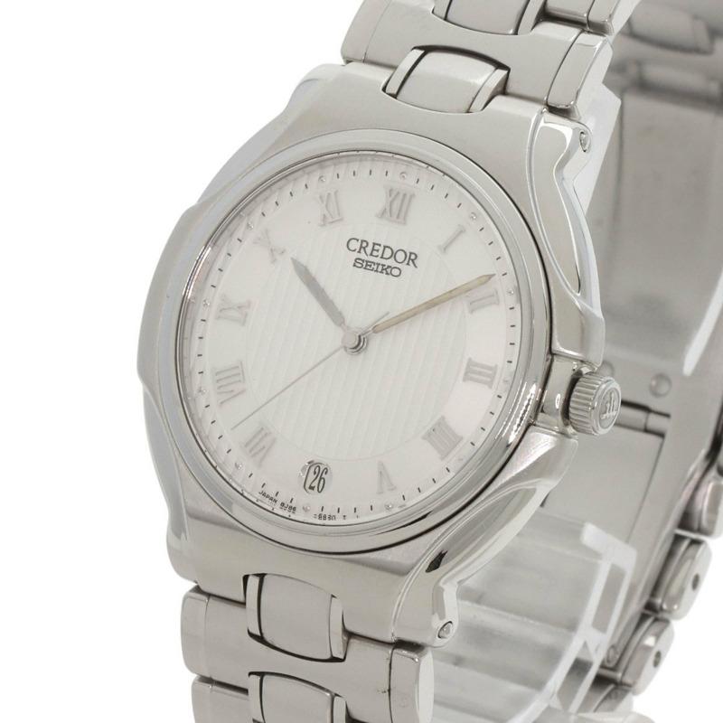 精工 8J86-6A10 Credor Ordinaire 不鏽鋼男士腕錶-2