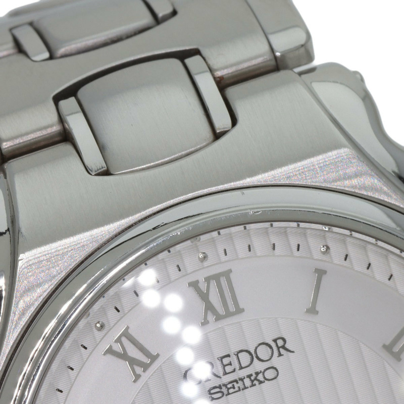 精工 8J86-6A10 Credor Ordinaire 不鏽鋼男士腕錶-16