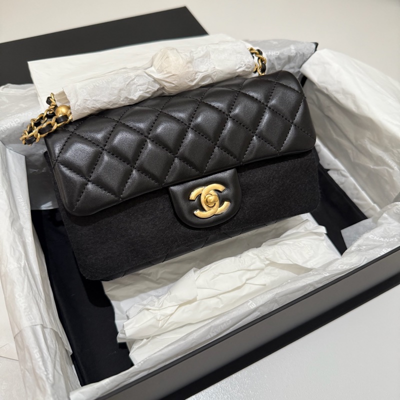 「M.Y精品」「全新」小香 24K金球20 coco20 大mini 金釦 cf20 送禮🎁-7