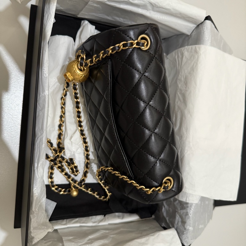 「M.Y精品」「全新」小香 24K金球20 coco20 大mini 金釦 cf20 送禮🎁-8