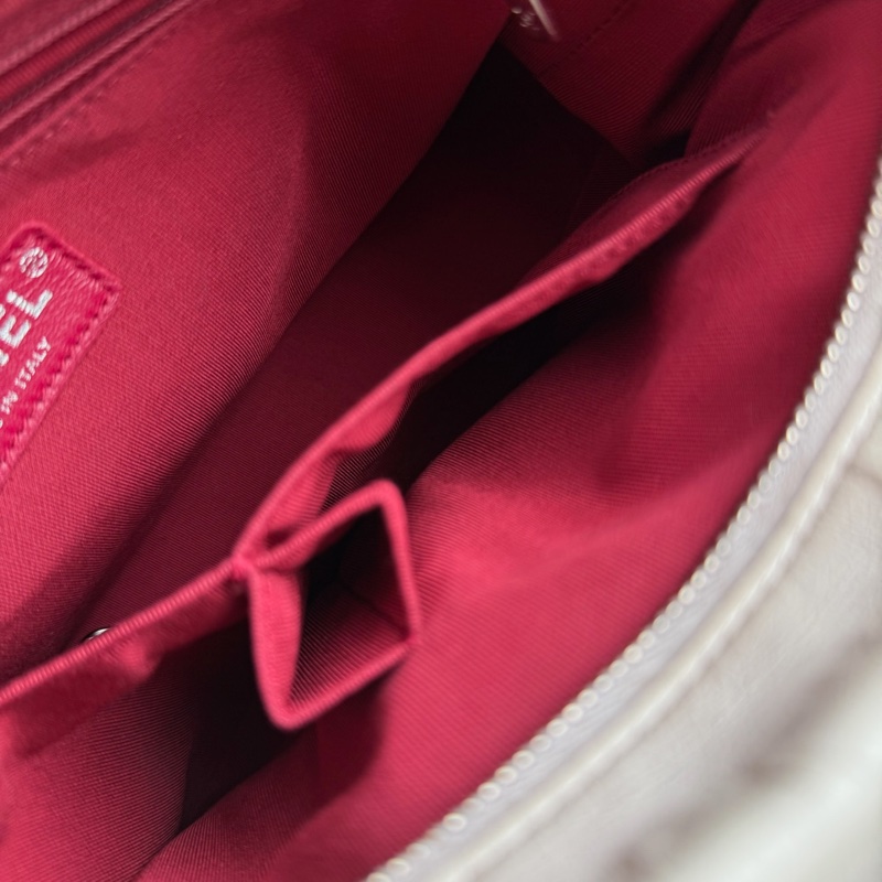 「M.Y精品」 Chanel 小香 白熊貓流浪包 中號 拼色鏈帶流浪包-15