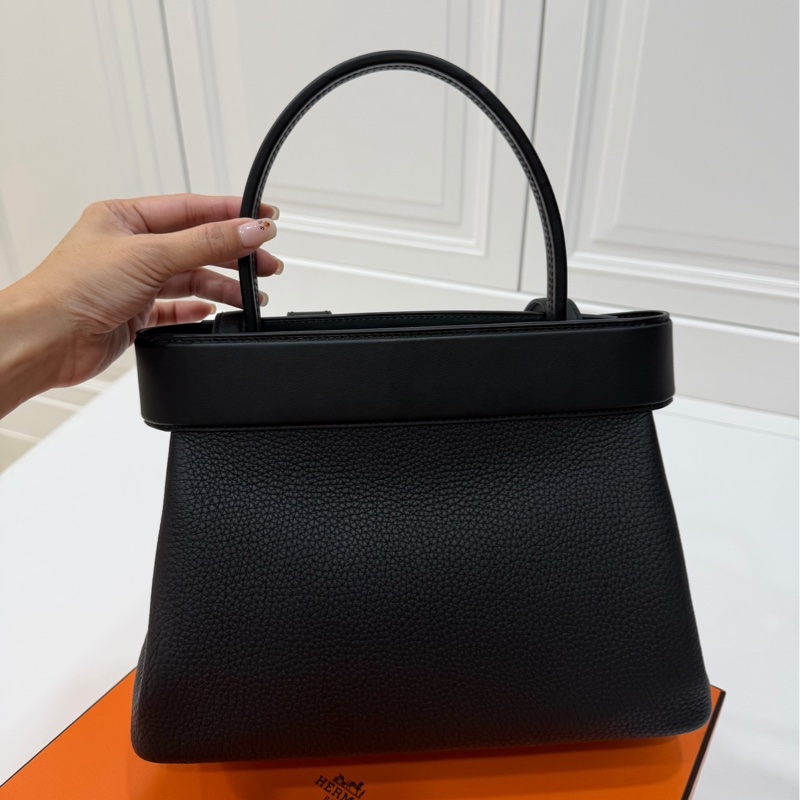 HERMES 愛馬仕 Medor 黑色 手提包 肩背包 側背包 斜背包-12