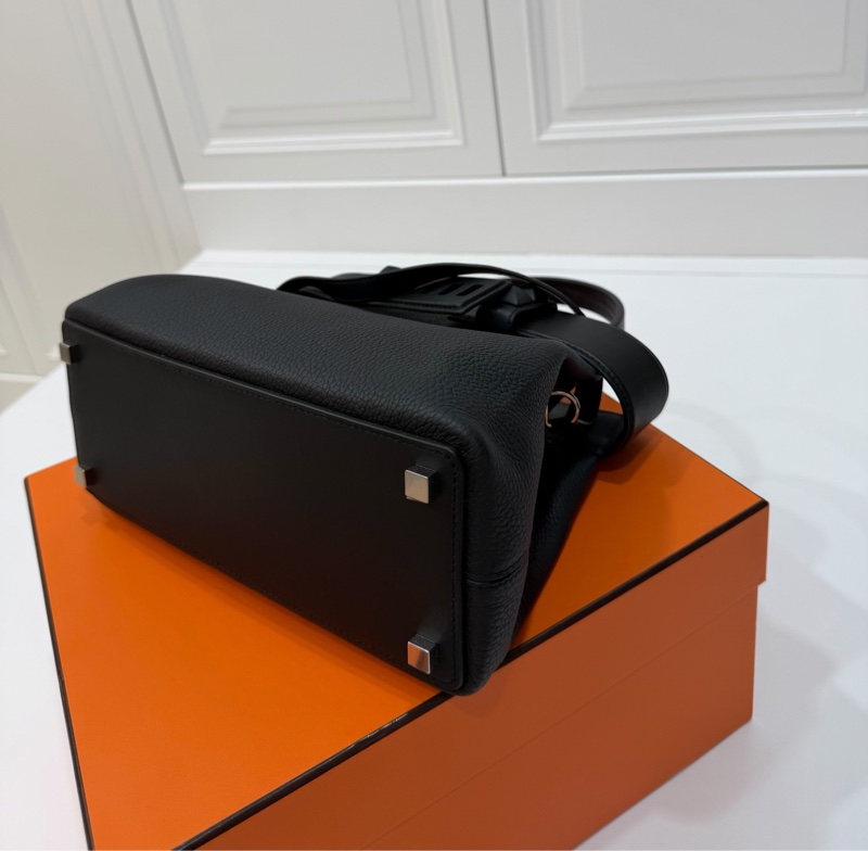 HERMES 愛馬仕 Medor 黑色 手提包 肩背包 側背包 斜背包-24