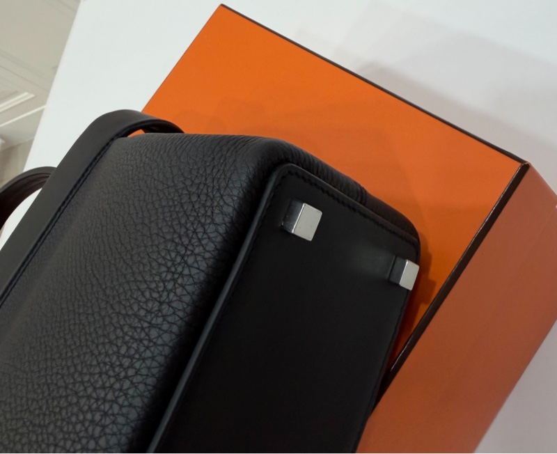 HERMES 愛馬仕 Medor 黑色 手提包 肩背包 側背包 斜背包-27