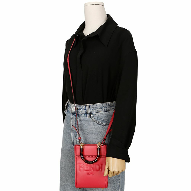 FENDI 8BS051 陽光迷你手提單肩包-8