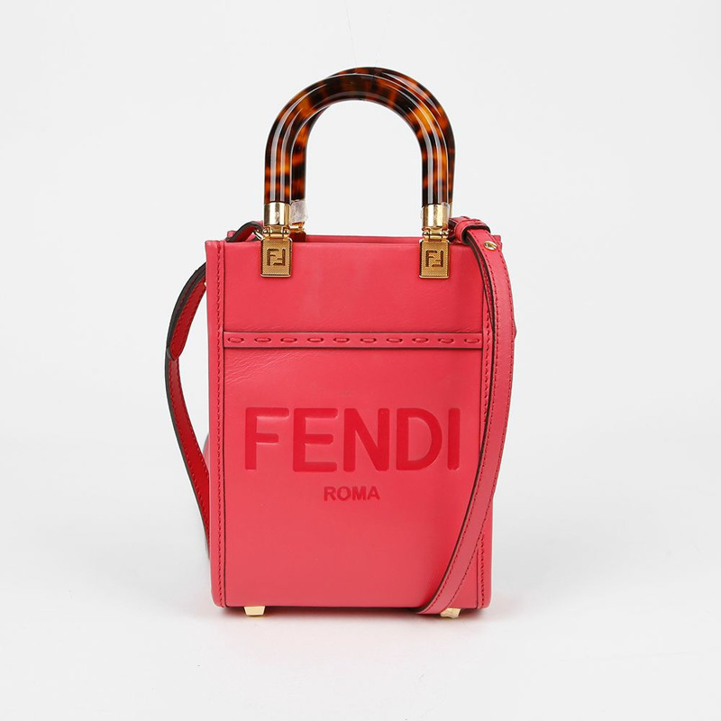 【包稅】FENDI 8BS051 陽光迷你手提單肩包-0