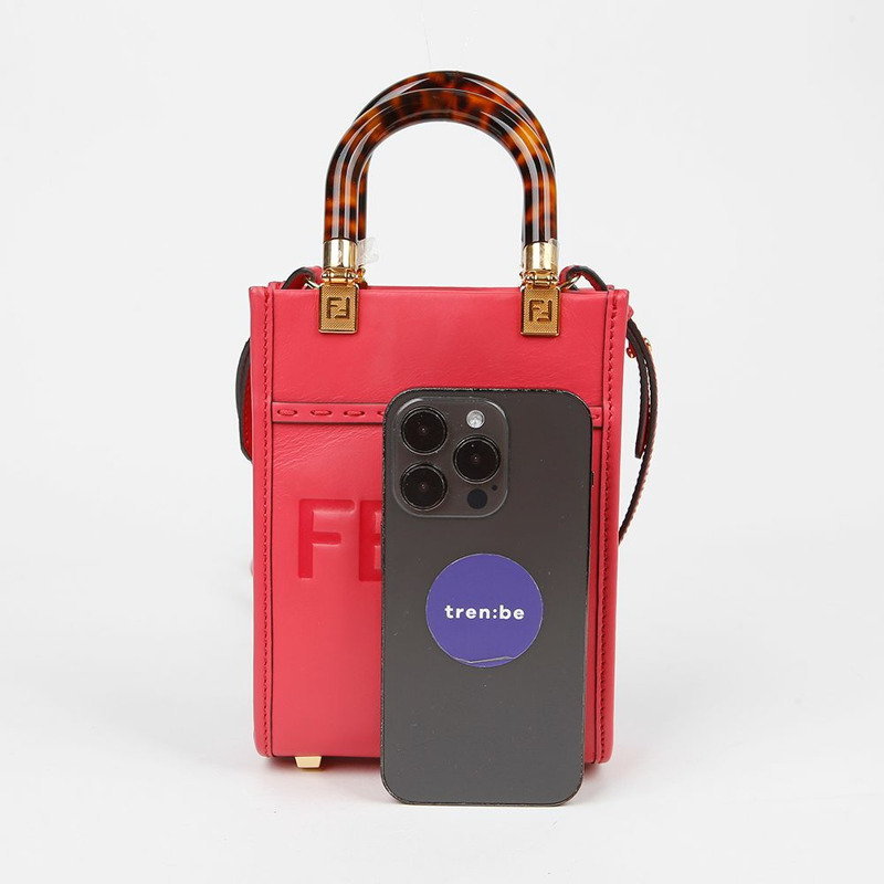 【包稅】FENDI 8BS051 陽光迷你手提單肩包-6