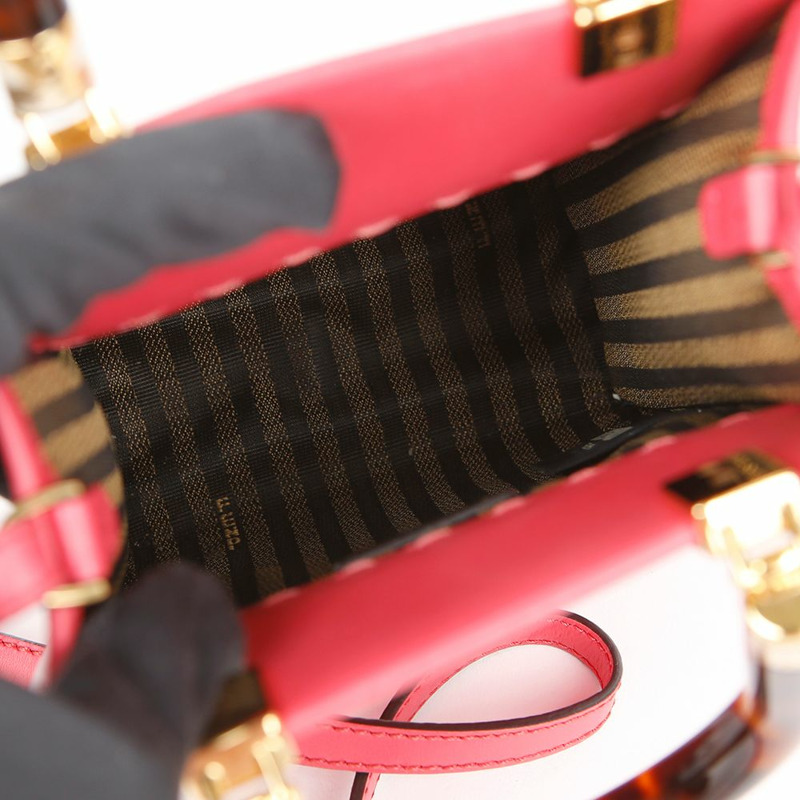 【包稅】FENDI 8BS051 陽光迷你手提單肩包-7