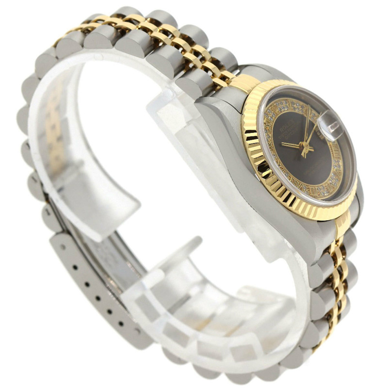 勞力士 79173MR Datejust 百萬鑽女錶，不鏽鋼 SSx18KYG (18KYG) 錶殼-1