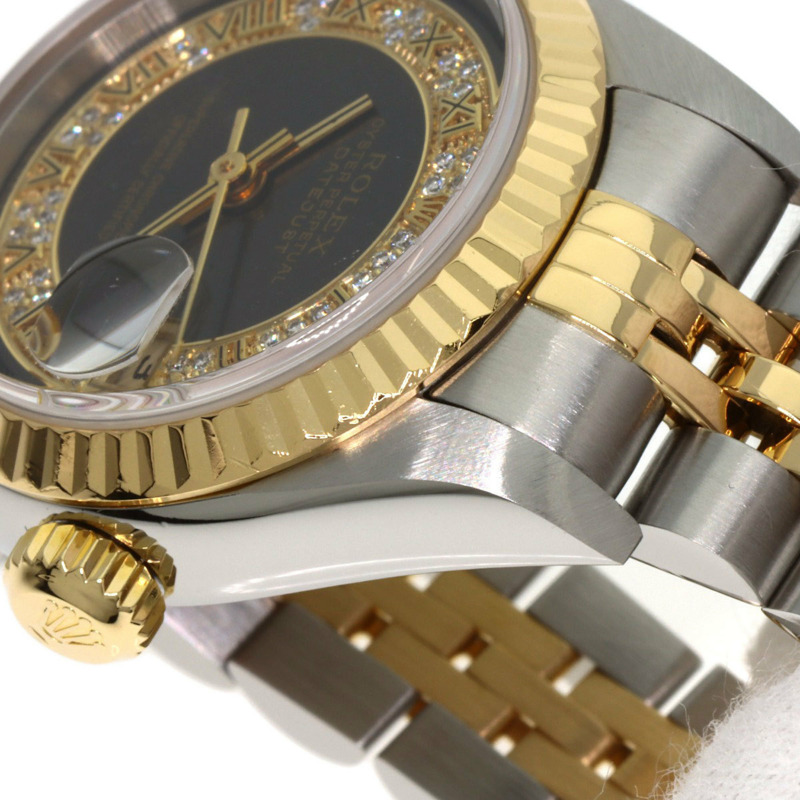勞力士 79173MR Datejust 百萬鑽女錶，不鏽鋼 SSx18KYG (18KYG) 錶殼-16