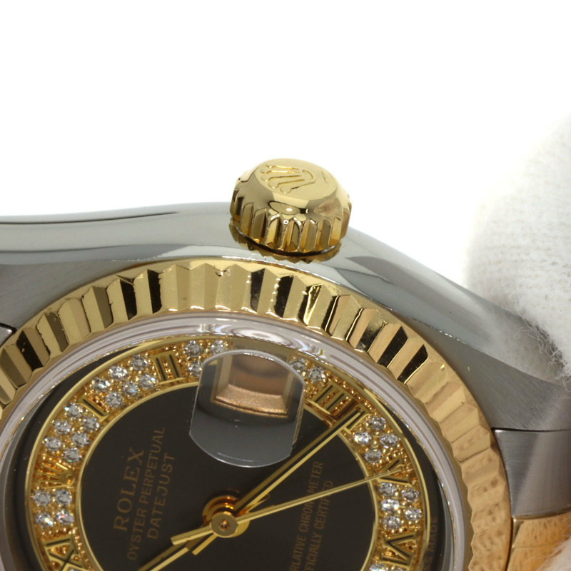 勞力士 79173MR Datejust 百萬鑽女錶，不鏽鋼 SSx18KYG (18KYG) 錶殼-17