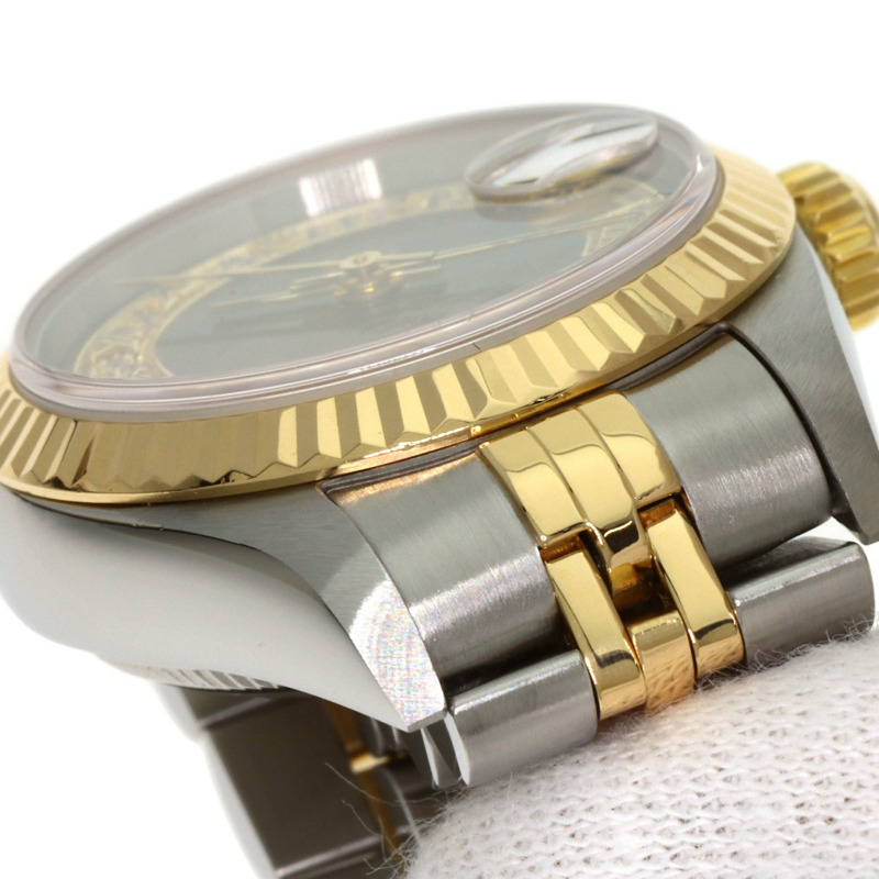 勞力士 79173MR Datejust 百萬鑽女錶，不鏽鋼 SSx18KYG (18KYG) 錶殼-18