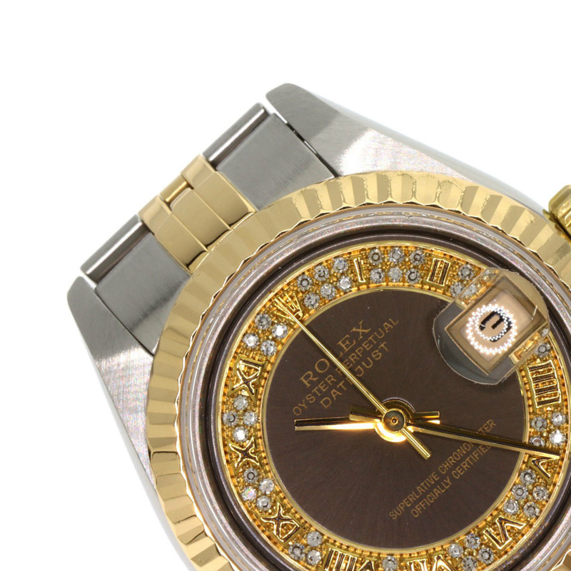 勞力士 79173MR Datejust 百萬鑽女錶，不鏽鋼 SSx18KYG (18KYG) 錶殼-20