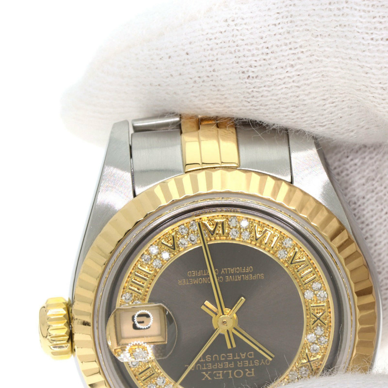 勞力士 79173MR Datejust 百萬鑽女錶，不鏽鋼 SSx18KYG (18KYG) 錶殼-26