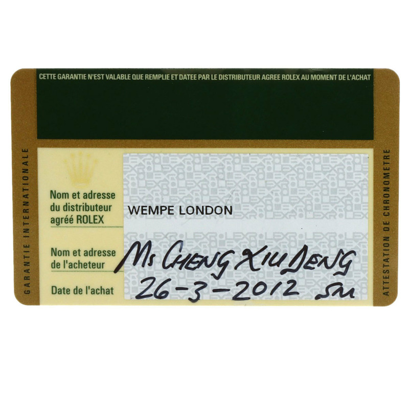 勞力士 179383G Datejust 女士腕錶，錶圈鑲嵌 10 顆鑽石，錶鏡採用金質，不鏽鋼錶殼，18K 黃金錶殼。-27