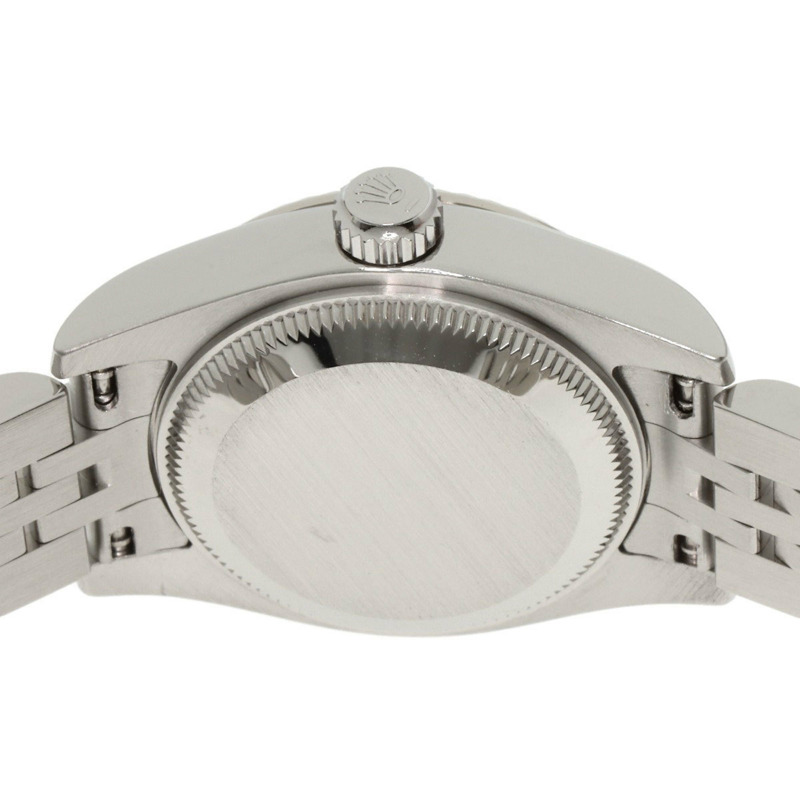 勞力士 179174G Datejust 10P 鑲鑽女錶，精鋼/18K 白金錶殼-6