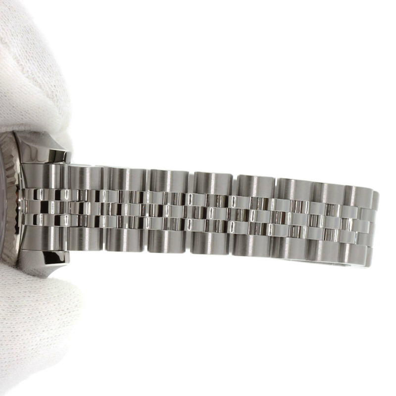 勞力士 179174G Datejust 10P 鑲鑽女錶，精鋼/18K 白金錶殼-8