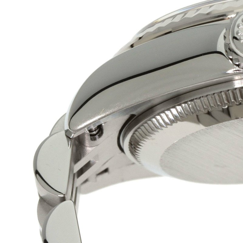 勞力士 179174G Datejust 10P 鑲鑽女錶，精鋼/18K 白金錶殼-11