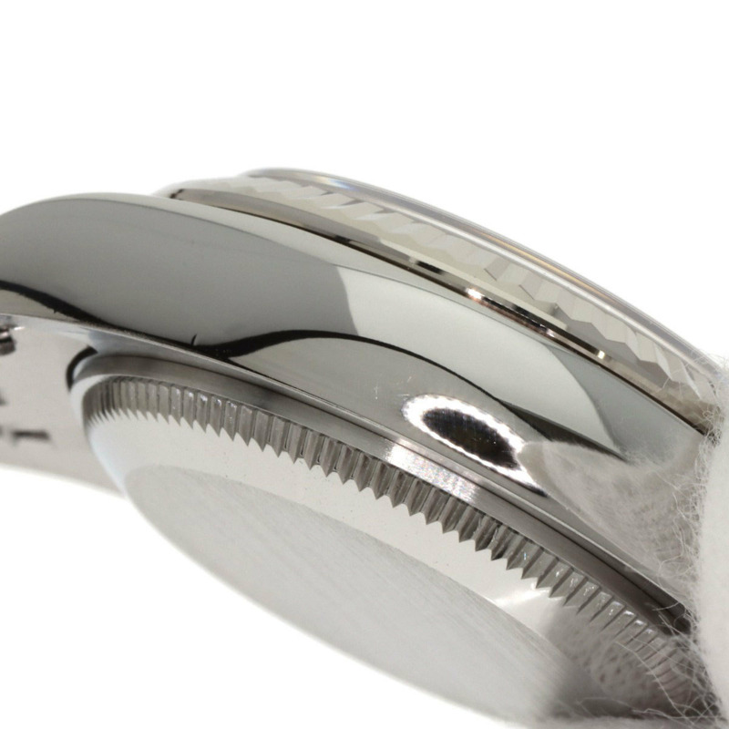 勞力士 179174G Datejust 10P 鑲鑽女錶，精鋼/18K 白金錶殼-13