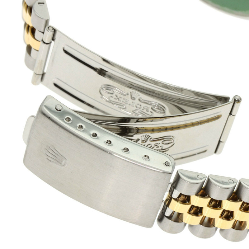 勞力士 16233G Datejust 10P 鑲鑽藍色漸變不鏽鋼腕錶，SSx18KYG，18KYG，男士-7