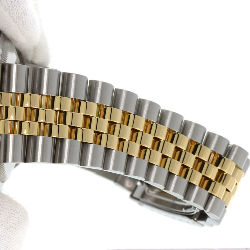 勞力士 16233G Datejust 10P 鑲鑽藍色漸變不鏽鋼腕錶，SSx18KYG，18KYG，男士-8