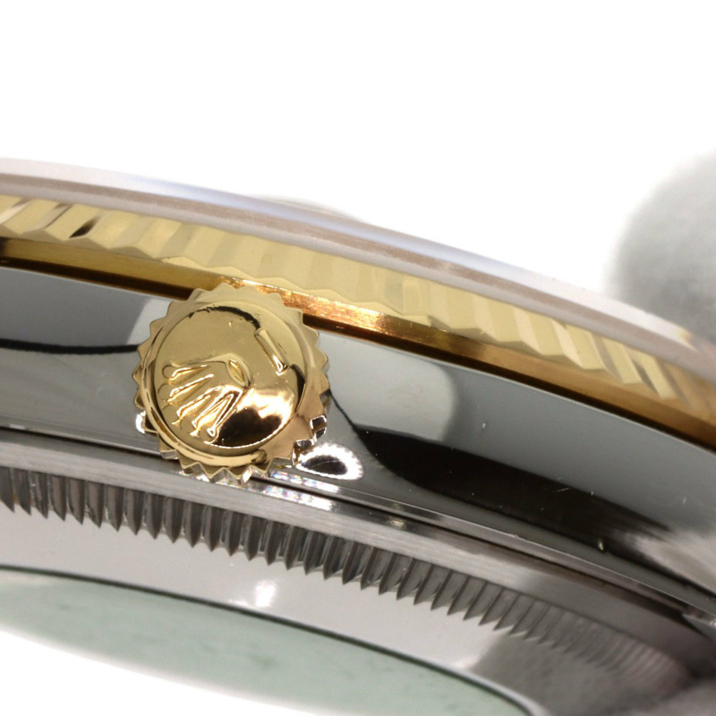 勞力士 16233G Datejust 10P 鑲鑽藍色漸變不鏽鋼腕錶，SSx18KYG，18KYG，男士-9